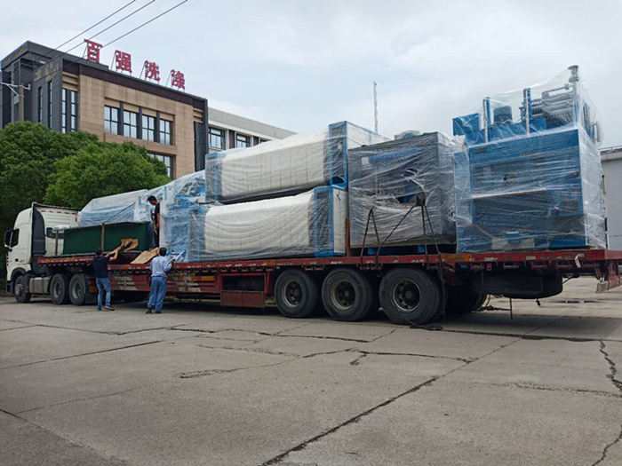 6月27、28日 百強洗滌龍等洗滌設備發(fā)貨四川